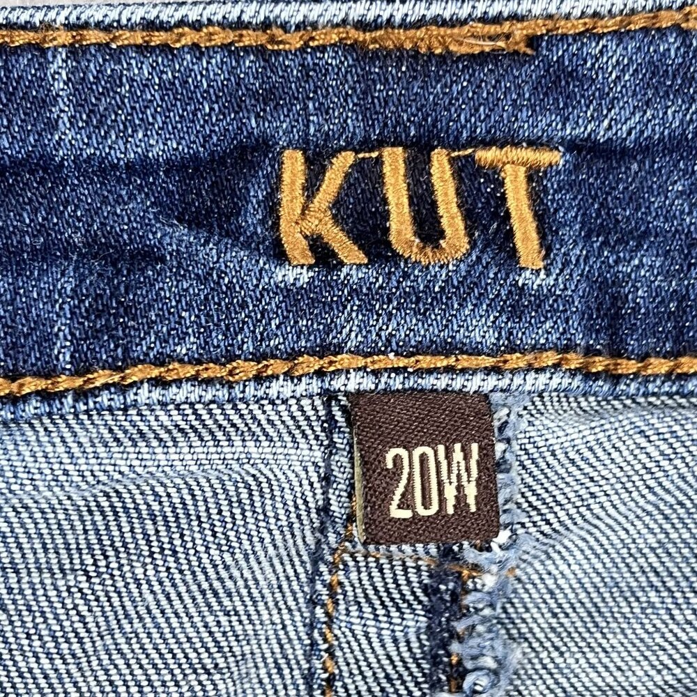 Kut from the Kloth Blue Straight Leg Jeans - Picture 5 of 5